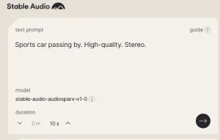 Stable Audio screenshot 2