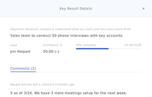 Simple OKR screenshot 3