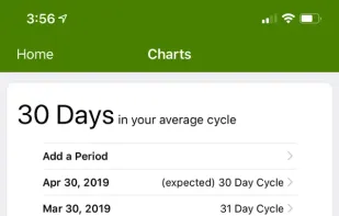 Period Tracker screenshot 3