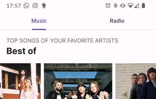 Tempo Subsonic Client screenshot 1