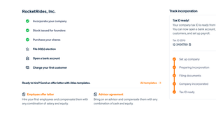 Stripe Atlas screenshot 2