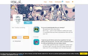 CuriousCat.me screenshot 1