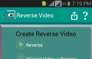 Reverse Video Maker screenshot 1