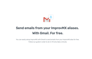 ImprovMX.com screenshot 2