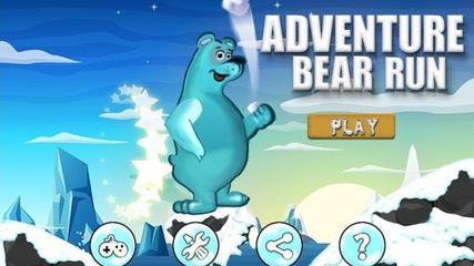 Adventure Ice Bear Run screenshot 1