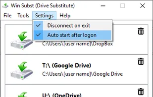 Win Subst screenshot 1