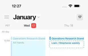 Notion Calendar screenshot 1