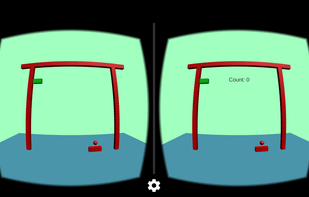 Breakout game for Cardboard VR screenshot 2