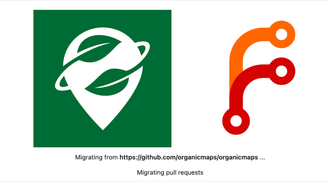 Organic Maps migrates to Forgejo due to GitHub account blocked by Microsoft image