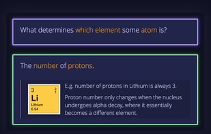 This is a question-answer flashcard. You answer, and then rate yourself.