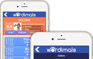 Wordimals screenshot 1