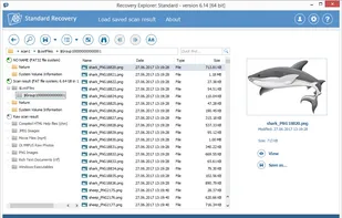 Recovery Explorer screenshot 2