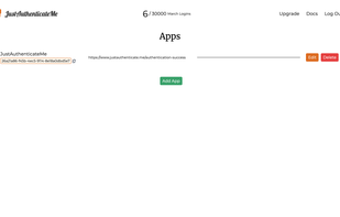 After clicking the link, the user is signed in.