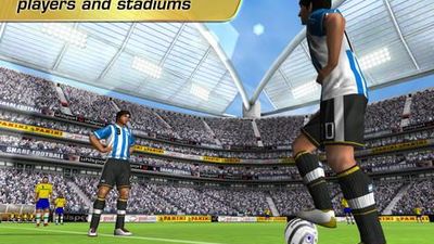 DREAM LEAGUE SOCCER 2014  OFFICIAL VERSION GAMEPLAY 