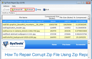 Now click on Extract Option to save recovered data