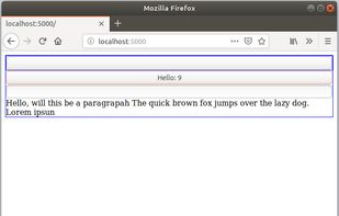 HTML back-end