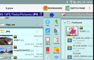 X-plore screenshot 1