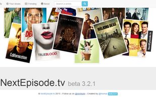 nextepisode.tv screenshot 1