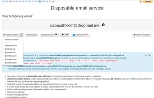 DropMail screenshot 1