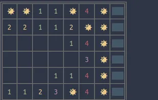 tui-mines screenshot 1