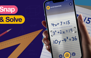 Snap and solve homework problems with Homework Solver