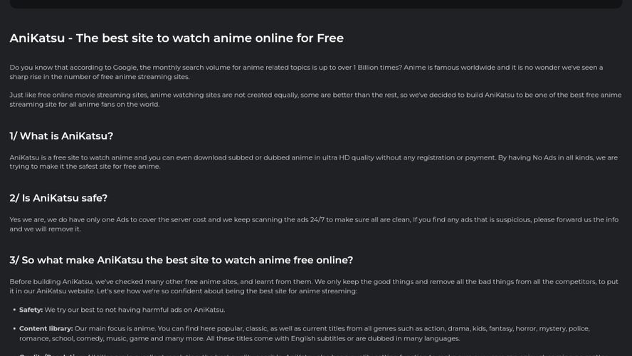 Good anime streaming online sites