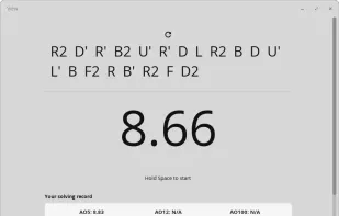 Tesseract Speed Cubing Timer screenshot 1
