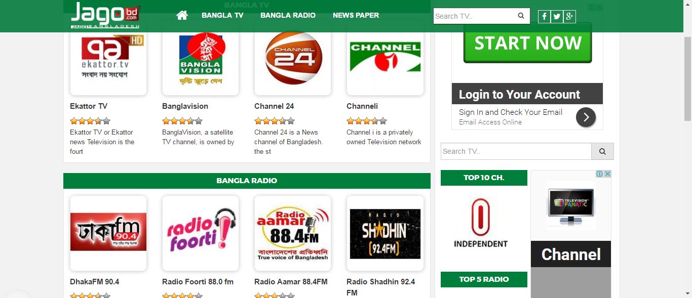 JagoBD Bangladeshi Largest Online TV Portal AlternativeTo