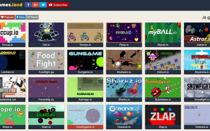 Made a neat list of .IO games, what do you think? : r/gaming