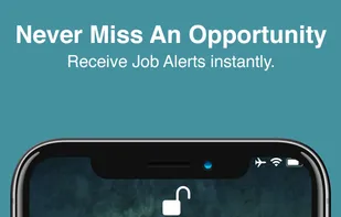 Receive job alerts, messages and notifications live. 