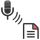Online Speech to Text Cloud icon