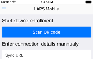 WebLAPS screenshot 1