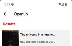 Openlib screenshot 2
