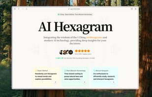 AI Hexagram homepage
