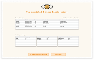 Focus Bear screenshot 3