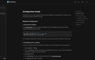 Extensive documentation helps developers to set up and start building quickly.