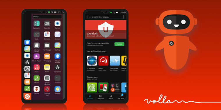 Ubuntu Touch OTA-9 adds better VoLTE compatibility, Waydroid 1.5.1 support, new emoji font image