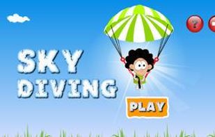 Sky Diving Ninja screenshot 1