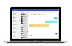 Live individuals and group communication with users