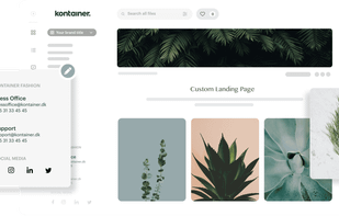 Make your Kontainer a brand portal 