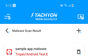 TACHYON Mobile Security screenshot 3