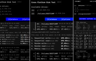 CPDT - CrossPlatformDiskTest screenshot 1