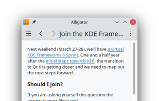 Alligator screenshot 1