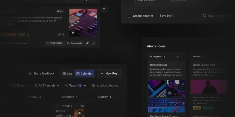 Buffer introduces Dark Mode with automatic system detection for all users image