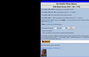 Black Screen with shown context menu.