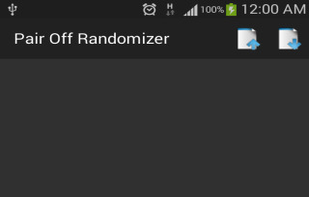 Pair Off Randomizer screenshot 1