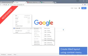 Tile Tabs WE screenshot 1