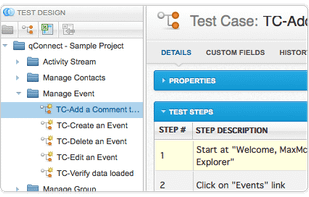 Test Design linked back to related requirement