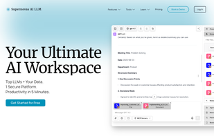 Supernovas AI LLM screenshot 1