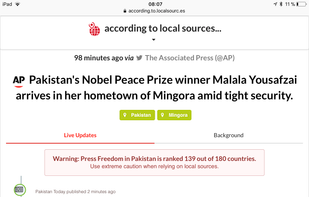 According to Local Sources screenshot 2